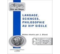 Langage, science et philosophie au XXIe siècle
