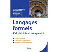 Langages formels Calculabilité et complexité - Olivier Carton - Vuibert - broché - Scolaire / Universitaire