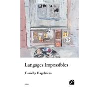 Langages Impossibles - Timothy Hagelstein - Du Pantheon Eds - broché - Poésie