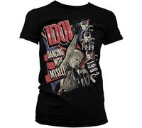 LANGBIRUI Billy Idol - Dancing with Myself Tour Mens T-Shirt Black L