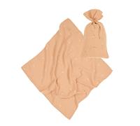 Lange bébé 70x70 cm en double gaze Wabi-Sabi Powder Pink Blossom