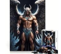 L'Ange des Rêves Oubliés Puzzle de 1000 pièces pour Adultes Entraînement à la Concentration et au Stress Jeu Amusant et Amusant Assemblage précis Cadeau créatif (38x52cm)