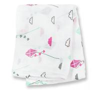 Lulujo - Lange en bambou - Cerf-volant rose - Tissu - 121-005-004