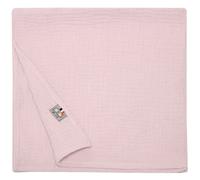 Lange gaze de coton jeanne vieux rose