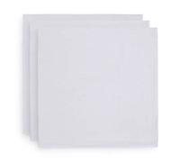 Lange Gaze De Coton Small (3 Pcs) En Coton Hydrophile Blanc TU