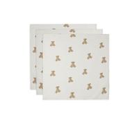 Lange gaze de Coton Small 70x70cm Teddy Bear (3pack)