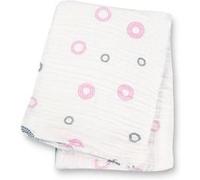 Lulujo 121-000-007 Lange en Mousseline de Coton 120 x 120 cm