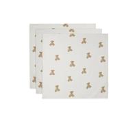 Lange small teddy bear (3pack) en gaze de coton multicolore TU