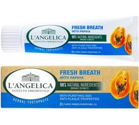 L'Angelica | Dentifrice - Dentifrice Fresh - 75Ml - Papaye - Sans fluor - Ingrédients naturels - Antibactérien