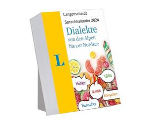 Langenscheidt Calendrier linguistique Dialectes 2024 : calendrier abruption de jour