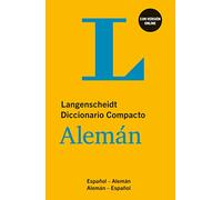 Langenscheidt Diccionario Compacto Alemán: Alemán-Espanol/Espanol-Alemán
