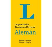 Langenscheidt Diccionario Universal Alemán: Español-alemán/Alemán-español