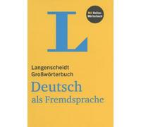 Langenscheidt Großwörterbuch Deutsch Als Fremdsprache