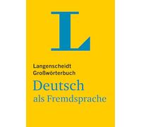 Langenscheidt Grosswoerterbuch German As a Foreign Language