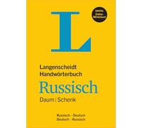 Langenscheidt Handwörterbuch Russisch Daum/Schenk - Buch mit Online-Anbindung: Russisch-Deutsch/Deutsch-Russisch