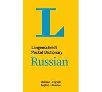 Langenscheidt Pocket Dictionary Russian
