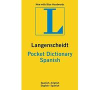 Langenscheidt Pocket Dictionary Spanish: Spanish-english/English-spanish