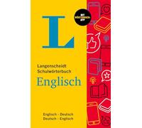 Langenscheidt Schulwörterbuch Englisch: Englisch-Deutsch / Deutsch-Englisch - mit Wörterbuch-App