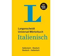 Langenscheidt – Dictionnaire universel italien – Italien–Allemand / Allemand–Italien