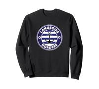 Langeoog Ancre de Bateau île du Nord Vacances Plage Souvenir Sweatshirt