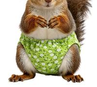 Langes Pour Petits Animaux - Vêtement Lavable Ajustable Anti-Fuite,Couches-Culottes Pour Écureuil D'Intérieur,Pour Petits Moyens Seniors Sugar Gliders Souris Furets Intérieur Extérieur Cage Voyage