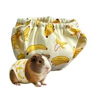 Langes Pour Petits Animaux Vêtements Réutilisables Lavables Étanches | Pantalons Mouillés d'Urine Écureuil pour Lapin Senior Moyen Phalanger Volant Souris Furet Intérieur Maison