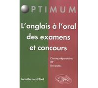 L'anglais À L'oral Des Examens Et Concours