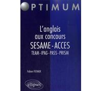 L'anglais aux concours SESAME-ACCES-TEAM-IPAG-PASS-PRISM