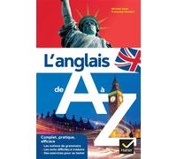 L'anglais de A à Z Grammaire, conjugaison & difficultés de traduction - Michael Swan - Hatier - broché - Méthode de langue