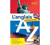 Desmond O'Sullivan – L'anglais de A à Z : les exercices – Cahier d'exercices – Broché