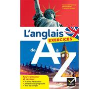 Desmond O'Sullivan – L'anglais de A à Z : les exercices – Cahier d'exercices – Broché