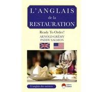 L'anglais de la restauration – Ready To Order? – Éditions Eska – Broché – Occasion