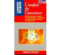 L'anglais de l'assurance