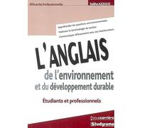 L'anglais de l'environnement et du développement durable