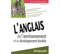 L'anglais de l'environnement et du développement durable Étudiants et professionnels - Saliha Azzouz - Studyrama Eds - broché - Méthode de langue