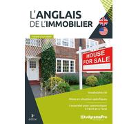 L'anglais de l'immobilier 3e édition - Pierre Couturier - Studyrama Eds - broché - Méthode de langue