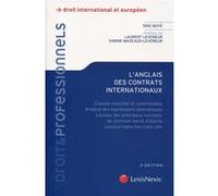 l anglais des contrats internationaux