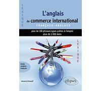 L'anglais du commerce international: Lexique