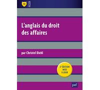 L'anglais Du Droit Des Affaires