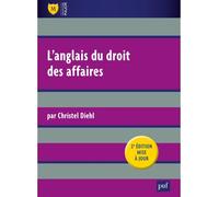 L'anglais du droit des affaires - Christel Diehl - Puf - broché - Dictionnaire et encyclopédie