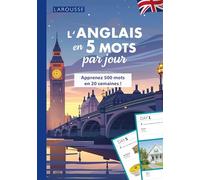 Collectif – L'anglais en 5 mots par jour – Méthode de langue – Broché