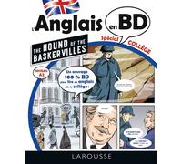 L'anglais en BD spécial Collège - The Hound of the Baskervilles - Collectif - Larousse - broché - Méthode de langue