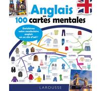 Collectif – L'anglais en cartes mentales – En 100 cartes mentales – Broché