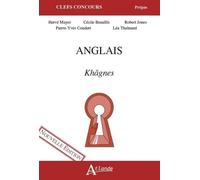 L'anglais en khâgnes - Mayer herve (dir.) - Atlande Eds - broché - Scolaire / Universitaire