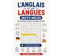 L'Anglais et les Langues - Mots Mêlés: 60 Puzzles pour Explorer les Langues Vivantes
