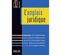 L'anglais juridique