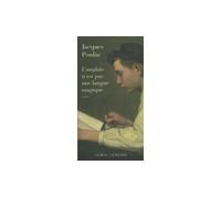 Jacques Poulin – L'Anglais n'est pas une langue magique – Roman – Broché