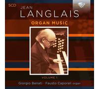 LANGLAIS:ORGAN MUSIC - BENATI,GIORGIO/CAPORALI,FAUSTO 5 CD NEUF LANGLAIS,JEAN
