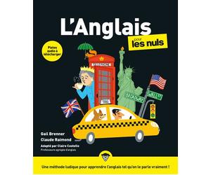 L'Anglais pour les Nuls 4ème édition - Gail Brenner - First - Livre CD - Méthode de langue CD
