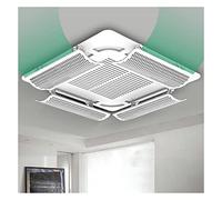 L'angle du déflecteur d'air réglable empêche l'air froid de souffler droit aide à refroidir/chauffer la circulation de l'air, pour les évents de plafond AC centraux, 53 cm